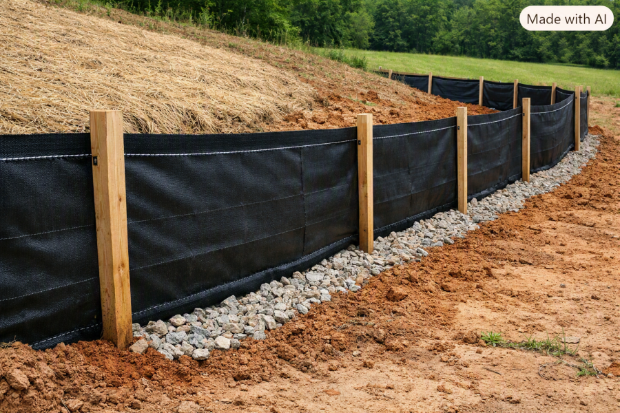 The Advantages of Silt Fencing